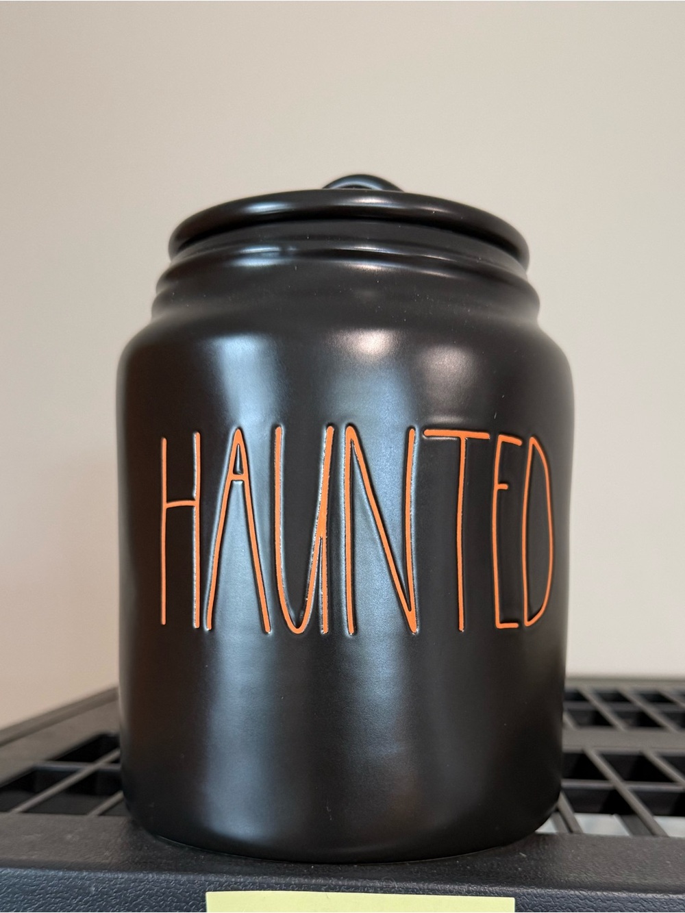 Rae Dunn Haunted canister